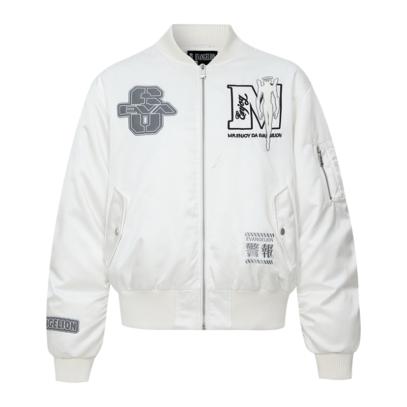 MEDMxEVA Collaboration Mark.06MA1 Jacket Down Jacket American Hip Hop Baseball Collar Jacket Men's Winter Top