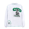 TOP BOY - Oversized Graphic Tee Round Neck Long Sleeve