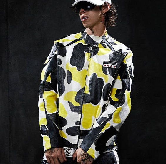 DND4DES Original Camouflage Star Print Jacket