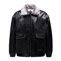 ACUSA American Hiphop Long Island G1 Eco Fur Lapel G1 Flight Jacket Loose Fit Men's Winter