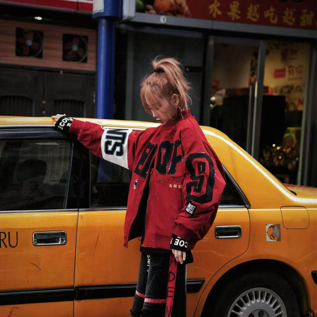 Guochao down jacket, thickened winter baseball jacket, unisex couple's outfit, 2025 new top